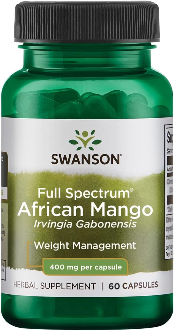Swanson Full SPEC African Mango 400mg - 60 Capsules - görsel 1
