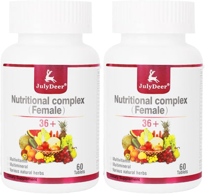JulyDeer Women's's One Daily Multivitamin | – Vitamin A – Supports healthy vision and immune function. – Image 1