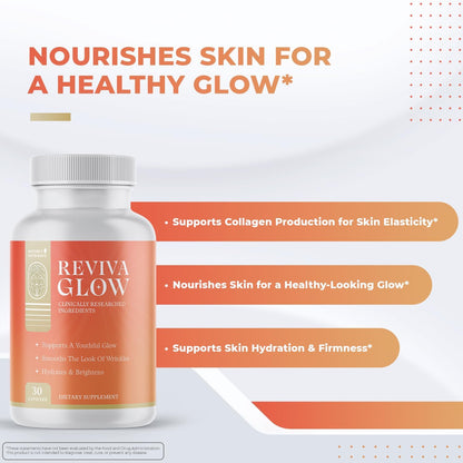 RevivaGlow – Vitamin B12, Biotin & Folate – – Essential nutrient support: Biotin is a star for hair, skin, and – Image 2