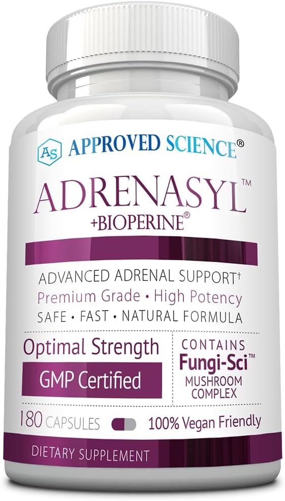 Approved Science Adrenasyl - Adrenal Gland Support Supplement (60 Capsules) - görsel 7