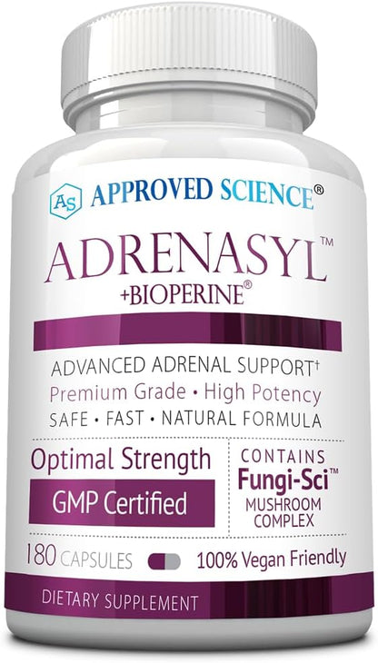Approved Science Adrenasyl - Adrenal Gland Support Supplement (60 Capsules)