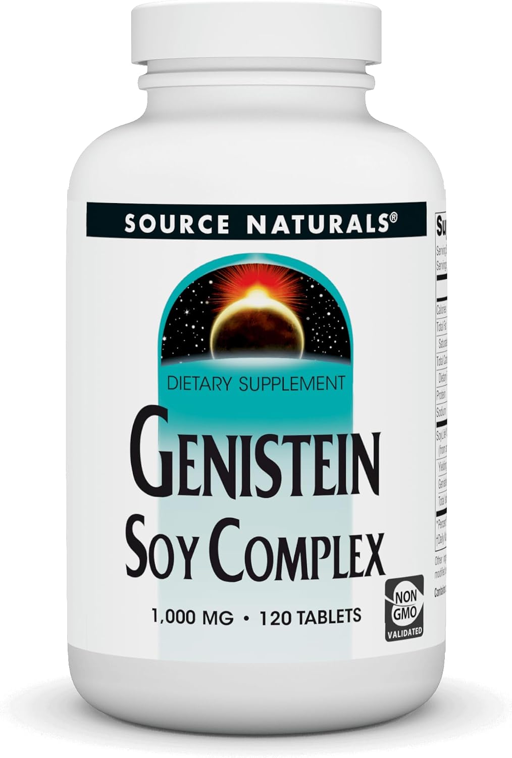 Source Naturals Genistein Soy Complex 1000 mg - 120 Tablets - görsel 1