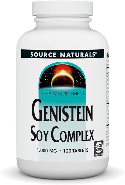 Source Naturals Genistein Soy Complex 1000 mg - 120 Tablets
