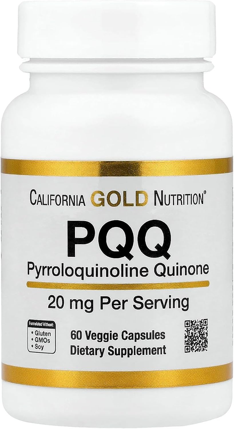 Lake Avenue Nutrition PQQ, Pyrroloquinoline Quinone, 20 mg, 60 Vegetarian Capsules - görsel 1