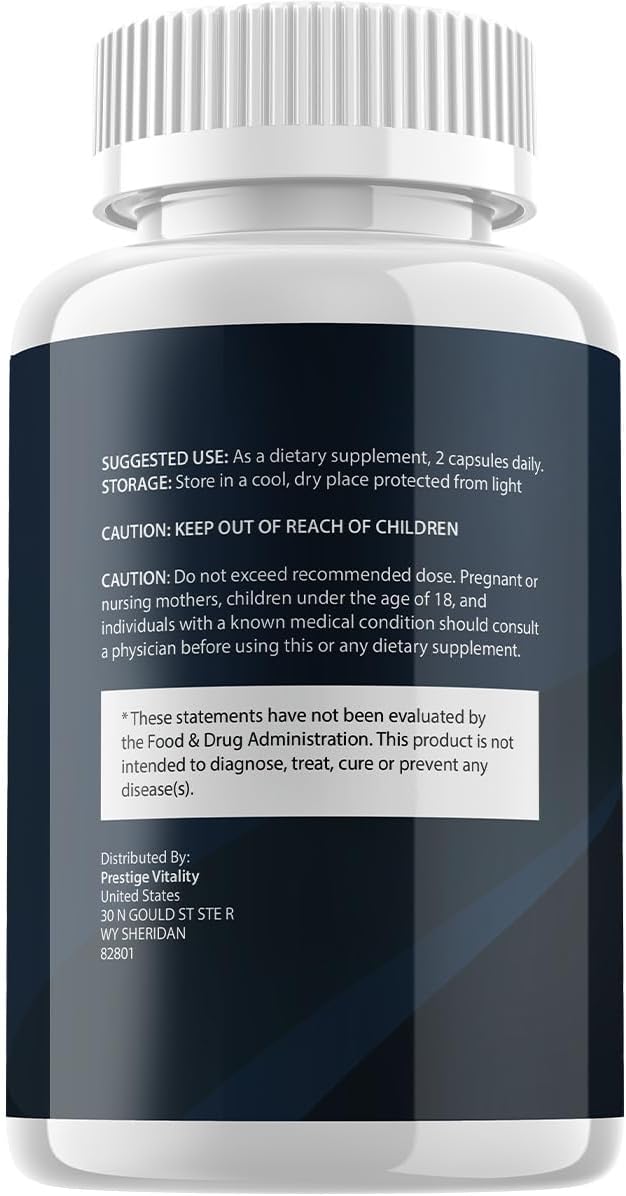 SynaBoost Brain Supplement Capsules – All-Natural Maximum Strength Formula for Enhanced Memory and Focus (60 Capsules) - görsel 2