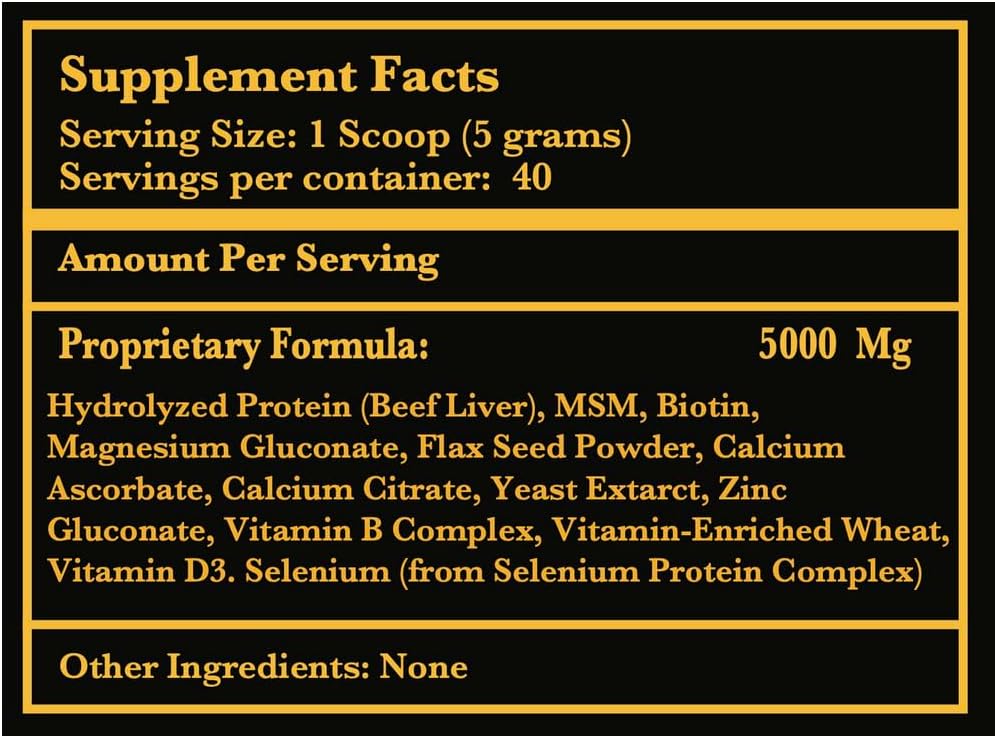 Lexelium Dermatitis Skin and Coat Supplement – Yeast Extract: A natural source of B vitamins and amino acids that – Image 6