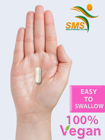 Pueraria Mirifica (Kwao Krua Kao) Supplement Capsules – Pure Root 10:1 Concentrated Extract, Premium Organic, 60 Vegan Capsules