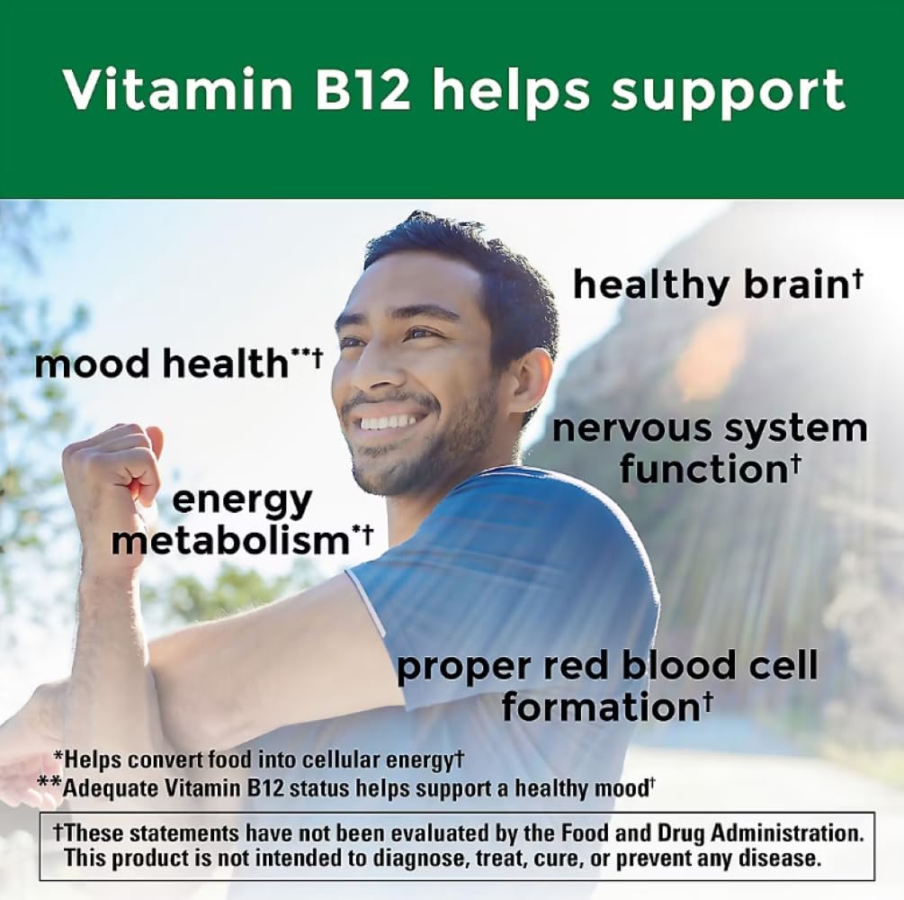 Nature Made B12 Gummies Extra Strength, 3000 – Helps maintain brain health – Some research suggests B12 supports – Image 4