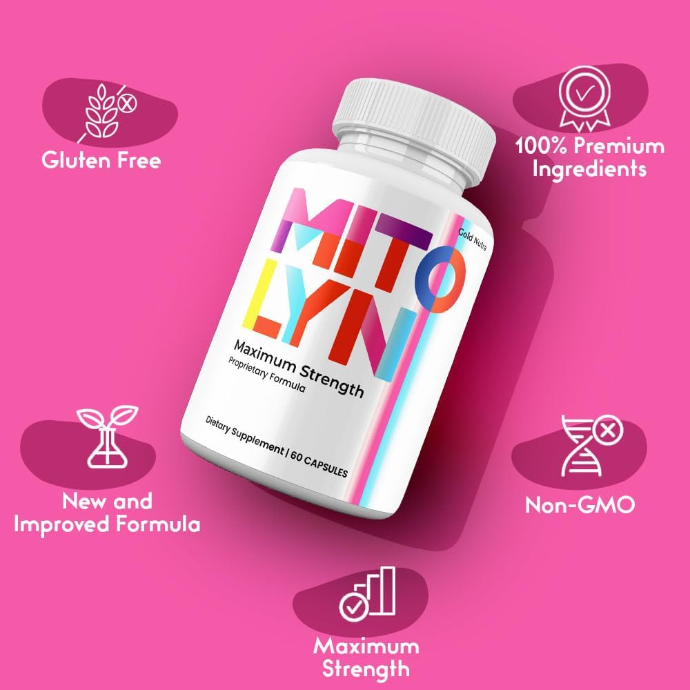 (2 Pack) Mitolyn Capsules, Advanced Formula – Simple to Use – Take two capsules daily with water, preferably with – Image 2
