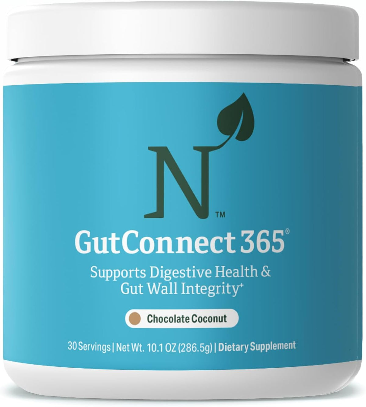 Nature M.D. GutConnect 365 – Chocolate – Supports Gut Balance & Comfort – The unique blend helps maintain a – Image 1