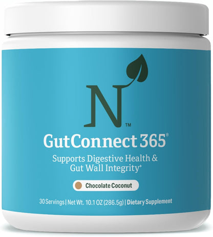 Nature M.D. GutConnect 365 – Chocolate – Supports Gut Balance & Comfort – The unique blend helps maintain a – Image 1