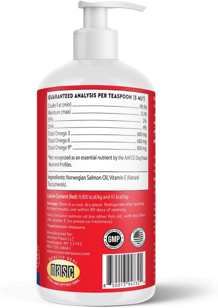 Premium Salmon Oil for Dogs – Pure Norwegian – Joint and Mobility Support: EPA and DHA may help maintain joint – Image 2