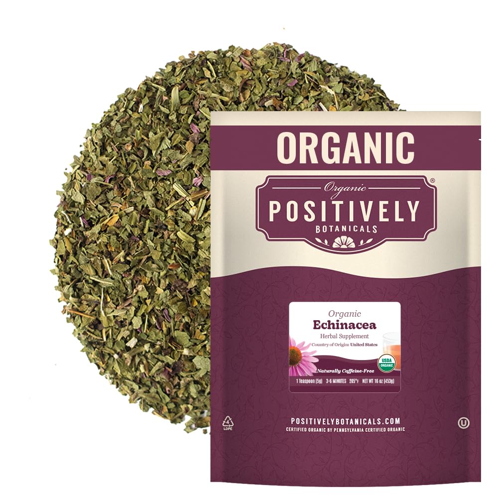 Organic Positively Botanicals Company, Burdock Root, Herbal Tea Loose Leaf Botanical, 453 g - görsel 9