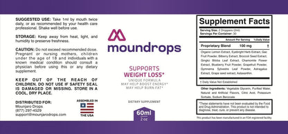 Moundrops, Official All-Natural Liquid Supplement for Energy and Wellbeing (90 Servings, Pack of 3) – Image 2