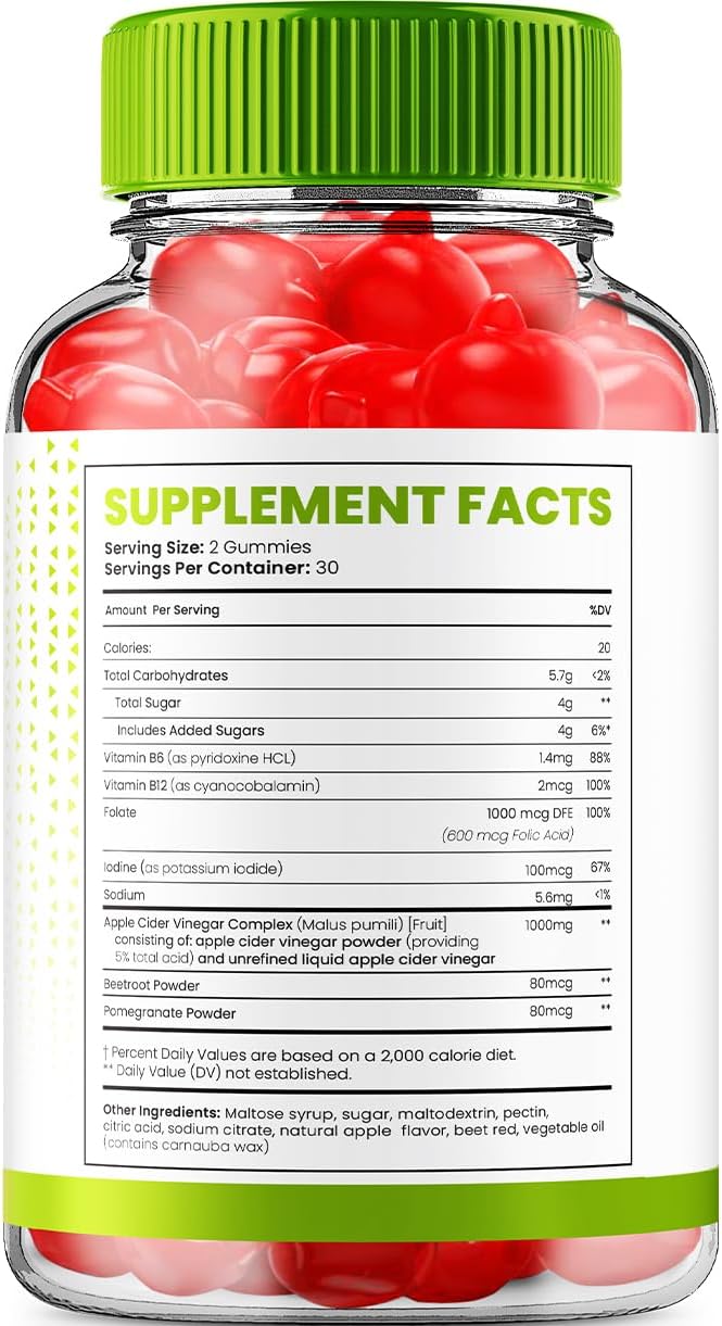 Super Health Keto ACV Gummies Maximum Strength (2 Pack, 120 Gummies) - görsel 6