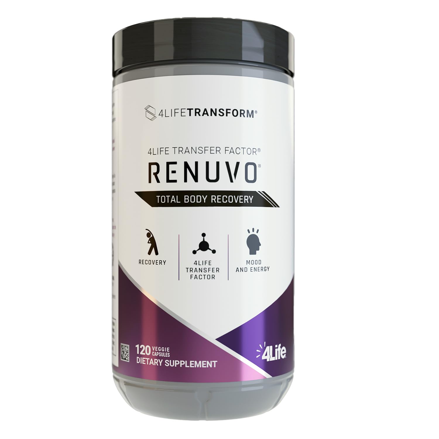 4Life Transform Renuvo Recovery Supplement, Schisandra, 120 Vegie Capsules - görsel 1