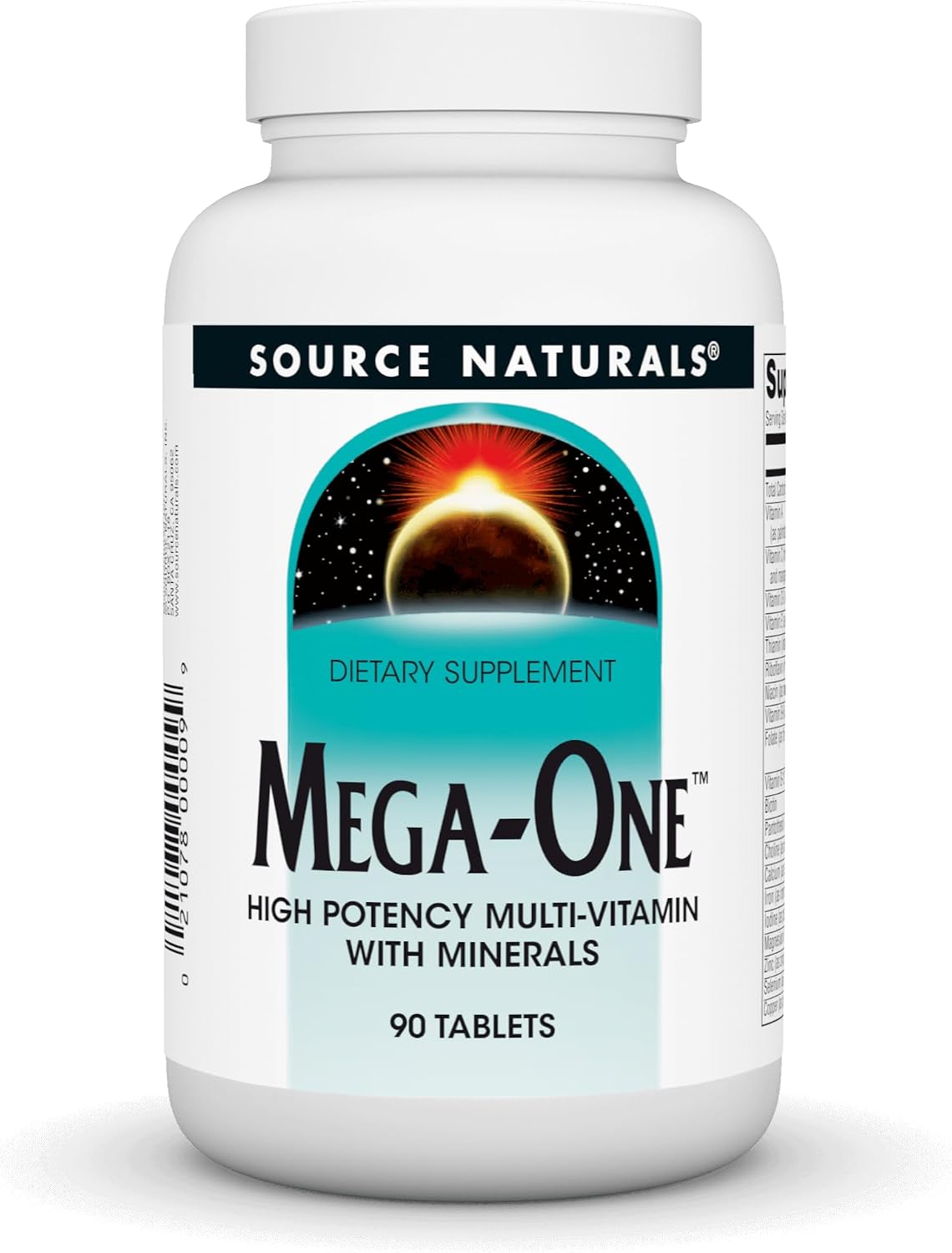 Source Naturals Mega-One Multi-Vitamin with Minerals – Image 1