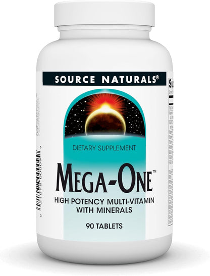 Source Naturals Mega-One Multi-Vitamin with Minerals – Image 1