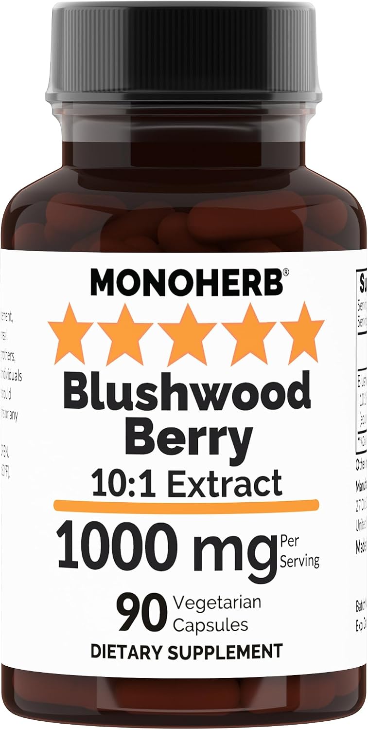 MONOHERB Blushwood Berry 10:1 Extract - 1000 mg per Serve - 45 Serves - görsel 1