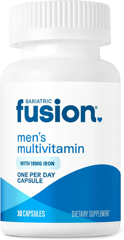 Bariatric Fusion One Per Day Multivitamin with Iron for Men - 30 Capsules