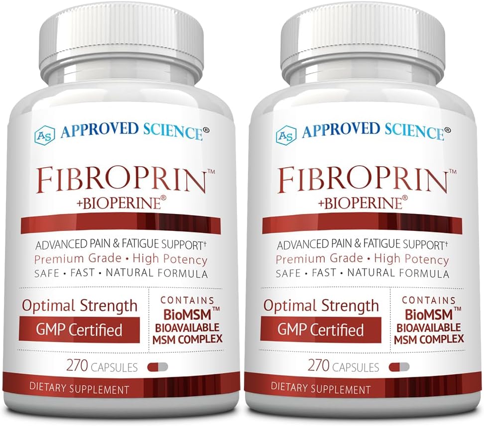 Approved Science Fibroprin - Nerve and Muscle Ache Support - 90 Capsules - görsel 7