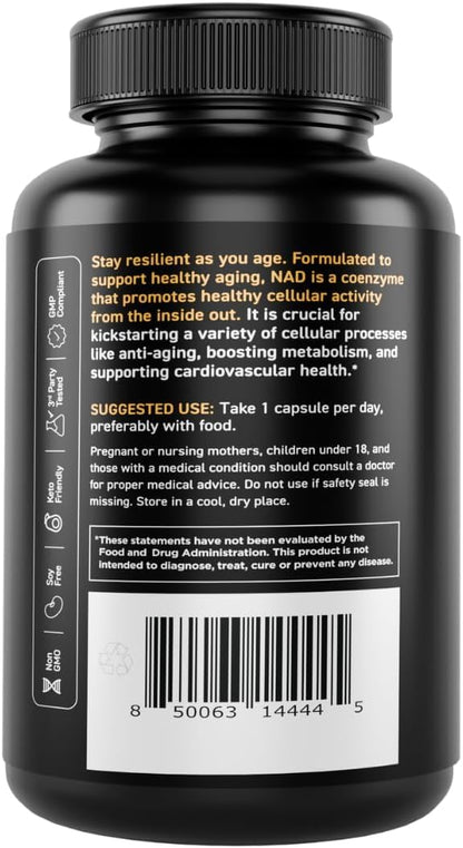 Vital Vitamins NAD+ Supplement - 500mg – Athletes and fitness enthusiasts aiming to enhance endurance and recovery. – Image 9