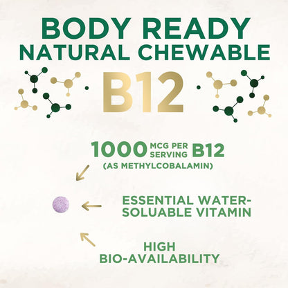 Vitamin B12 1000 mcg Methylcobalamin – Vegan & Caffeine-Free: Plant-based, no animal products, and no stimulants – Image 3