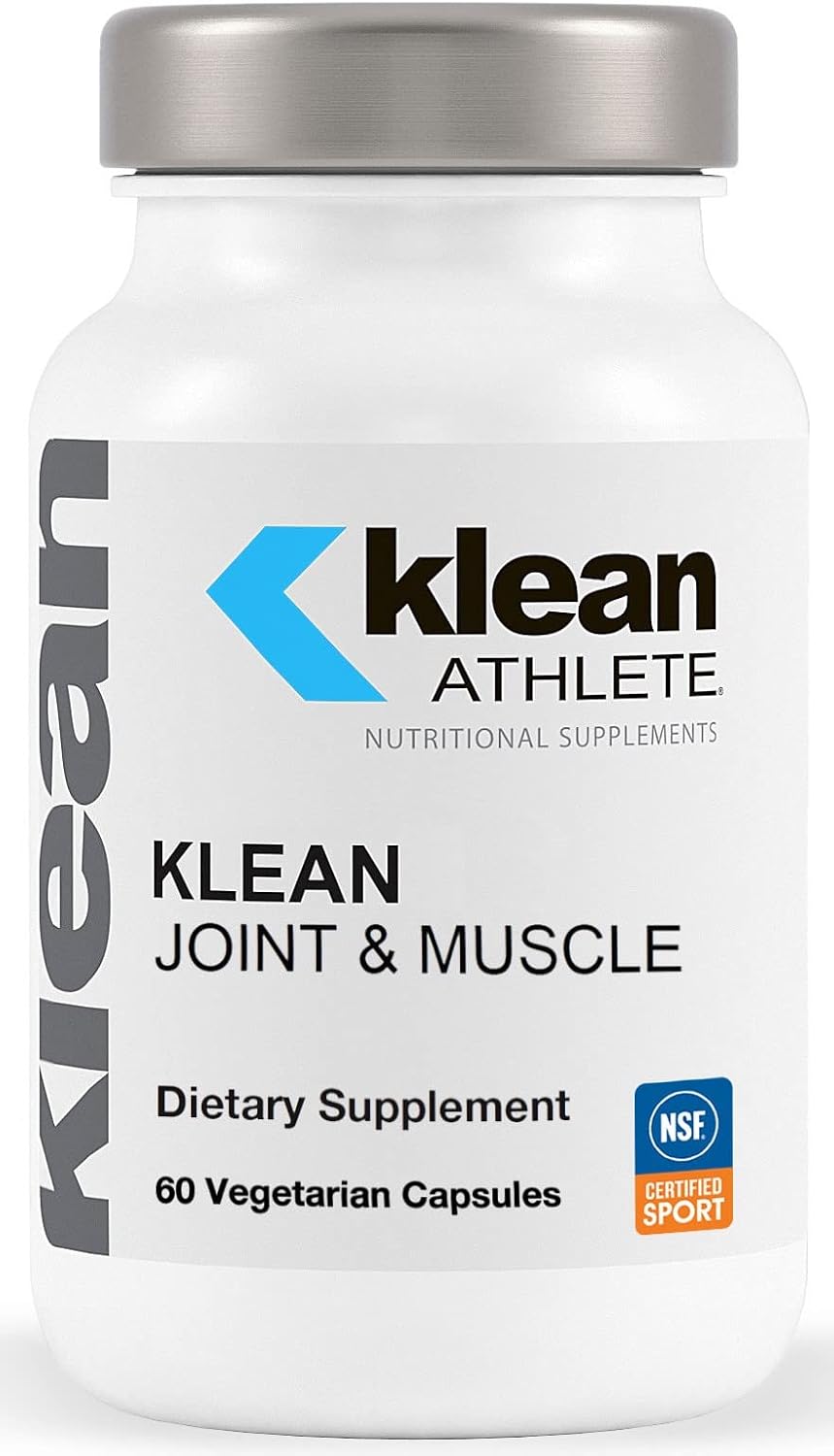 Klean Athlete Joint & Muscle - Plant-Based Joint Comfort, Flexibility & Muscle Recovery - 60 Vegetarian Capsules - görsel 1