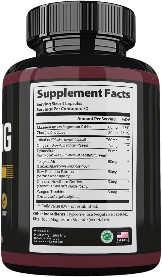 Ultra VigorLong Supplement Advanced Formula, Ultra VigorLong for Men, Ultra Vigorlong Capsules, 90 Count – Image 5