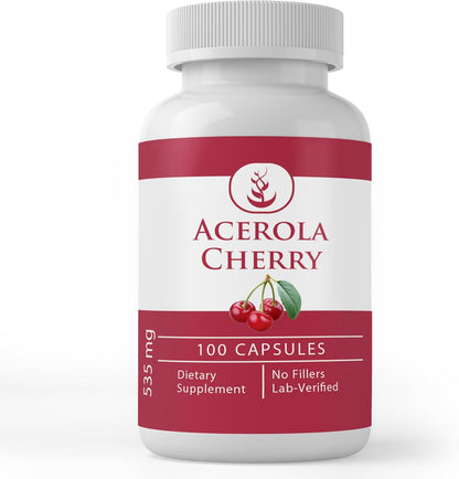 Pure Original Ingredients Acerola Cherry (100 Capsules) - Naturally Pure, No Additives