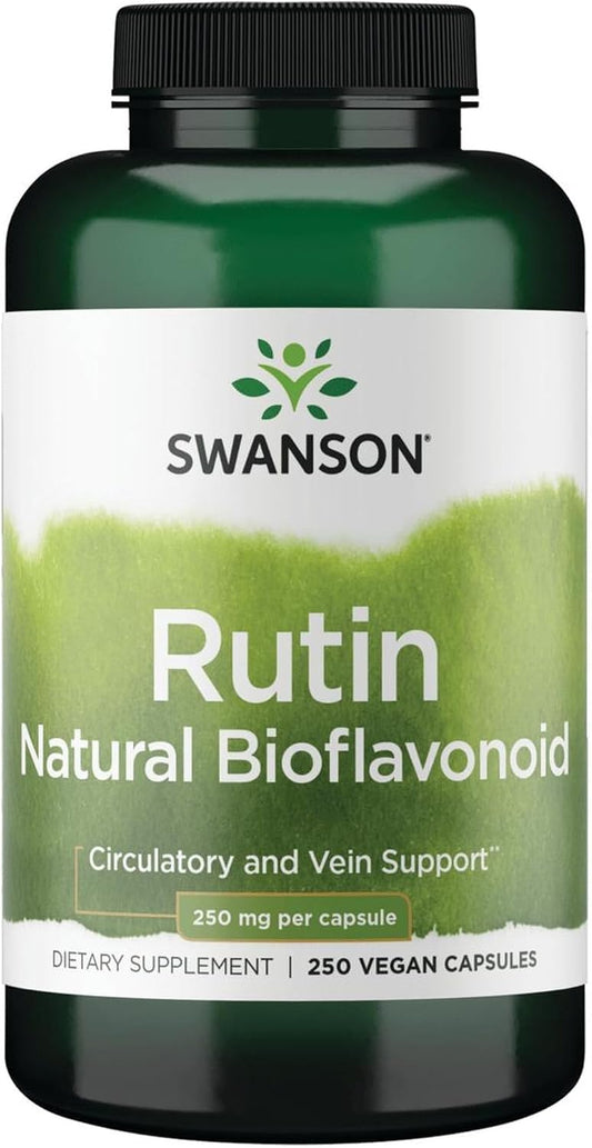 Swanson Rutin 250 mg, 250 Capsules – Image 1