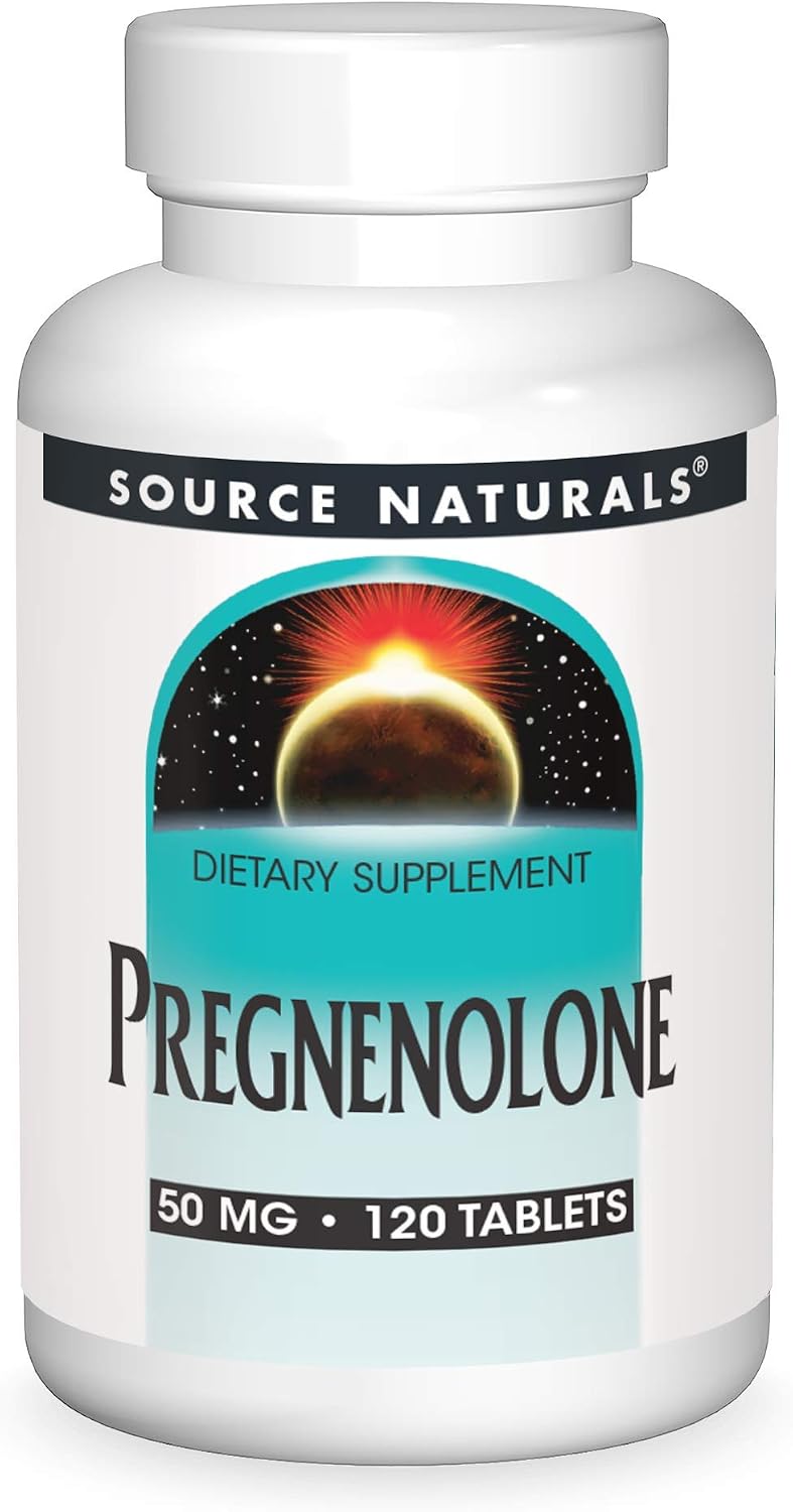 Source Naturals Pregnenolone 50mg - 120 Tablets - görsel 1