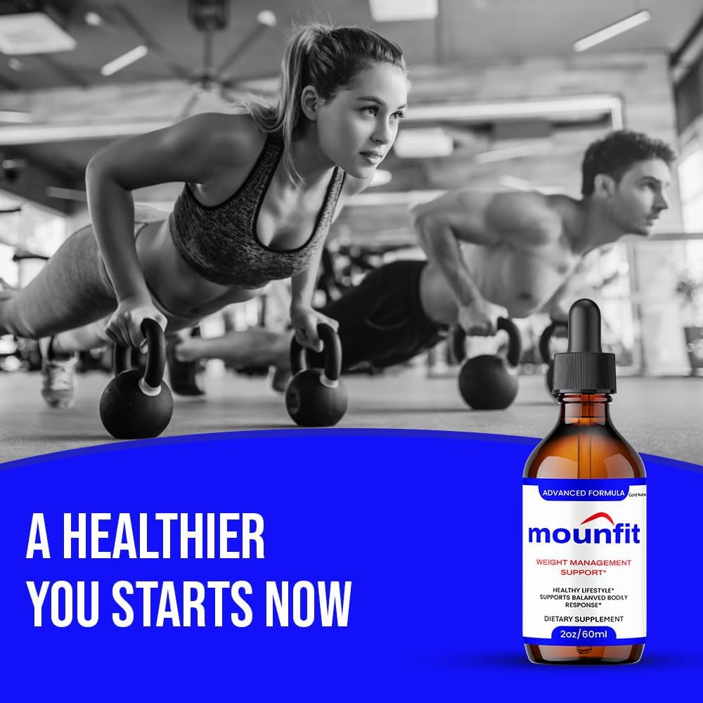 (5 Pack) Mounfit Drops, All Natural Formula, Mounfit Liquid Supplement Maximum Strength, Official Vitamin Extract for Men – Image 5