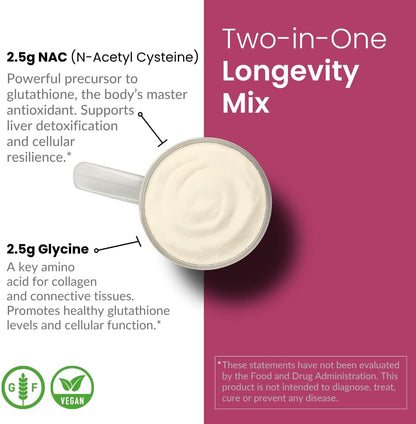 Apeiron Elementals NAC + Glycine Powder - – Antioxidant & Detox Support: By supporting glutathione synthesis, this – Image 2