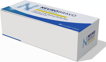 Neurobravo Vitamin B1, B6, B12 Tablets for – Suitable for daily use – Image 5