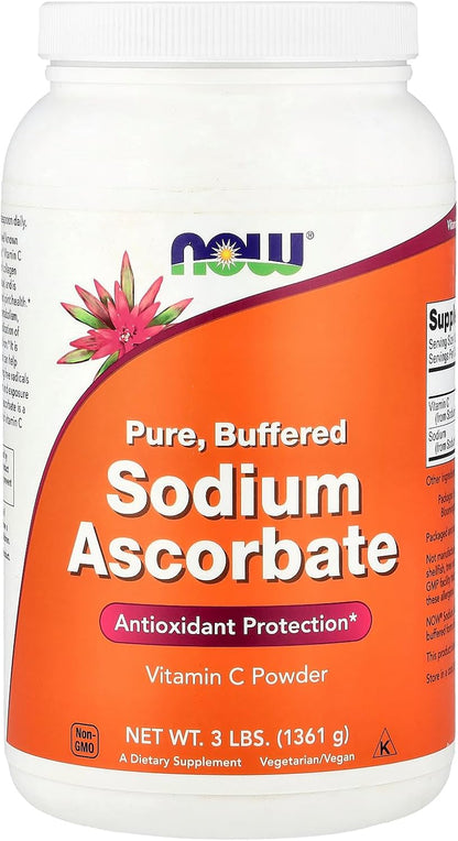 NOW Foods Sodium Ascorbate Powder - 1.36 kg