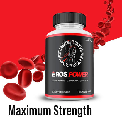 Eros Power Capsules, Advanced Premium Supplement Vitamin Capsules (3 Pack)