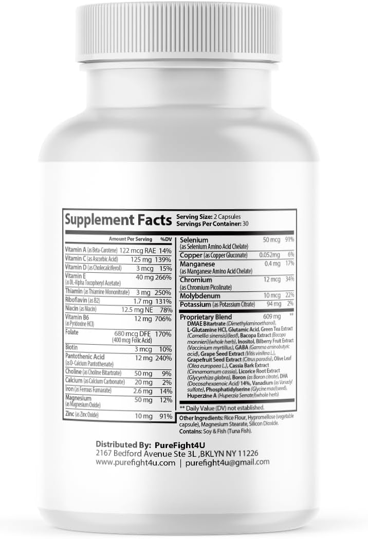 Brain Productivity for Focus, Memory & – Promotes long-term brain health: Designed to support healthy cognitive – Image 2