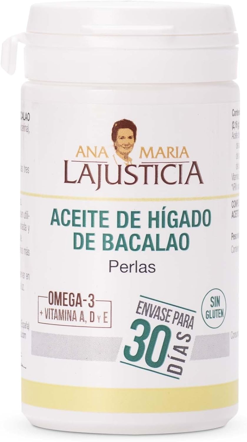 Ana Maria Lajusticia Cod Liver Oil 90 Pearls - görsel 1