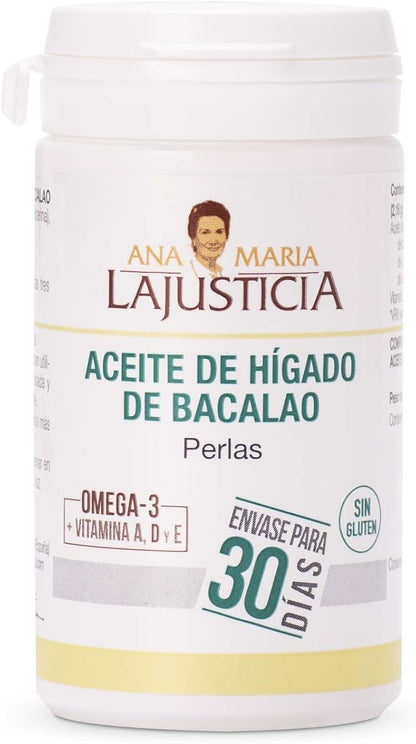 Ana Maria Lajusticia Cod Liver Oil 90 Pearls
