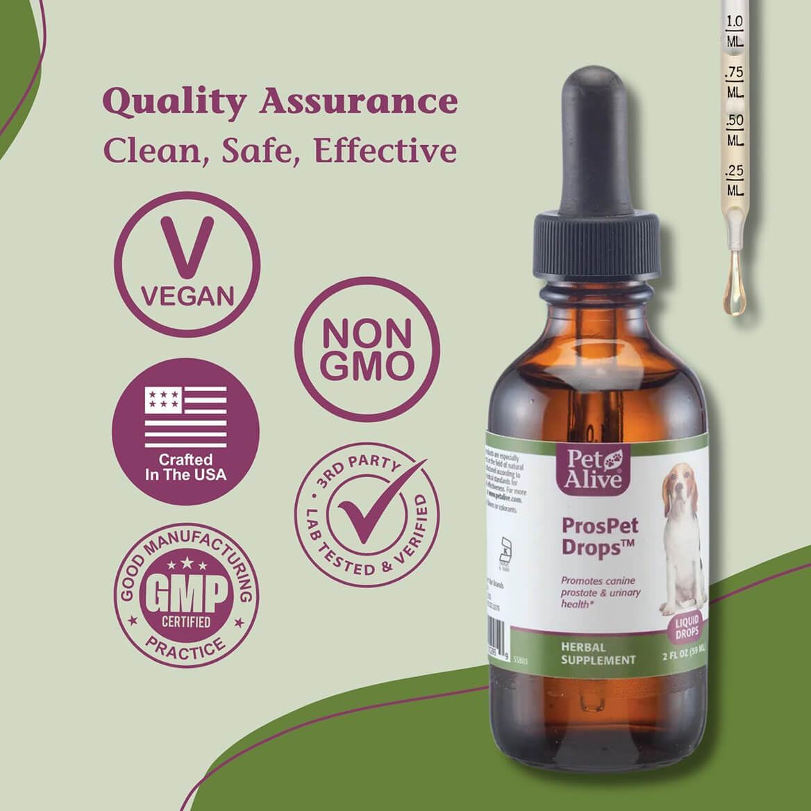 PetAlive ProsPet Drops – Herbal Supplement for Dog Prostate, Bladder and Urinary Support - görsel 7