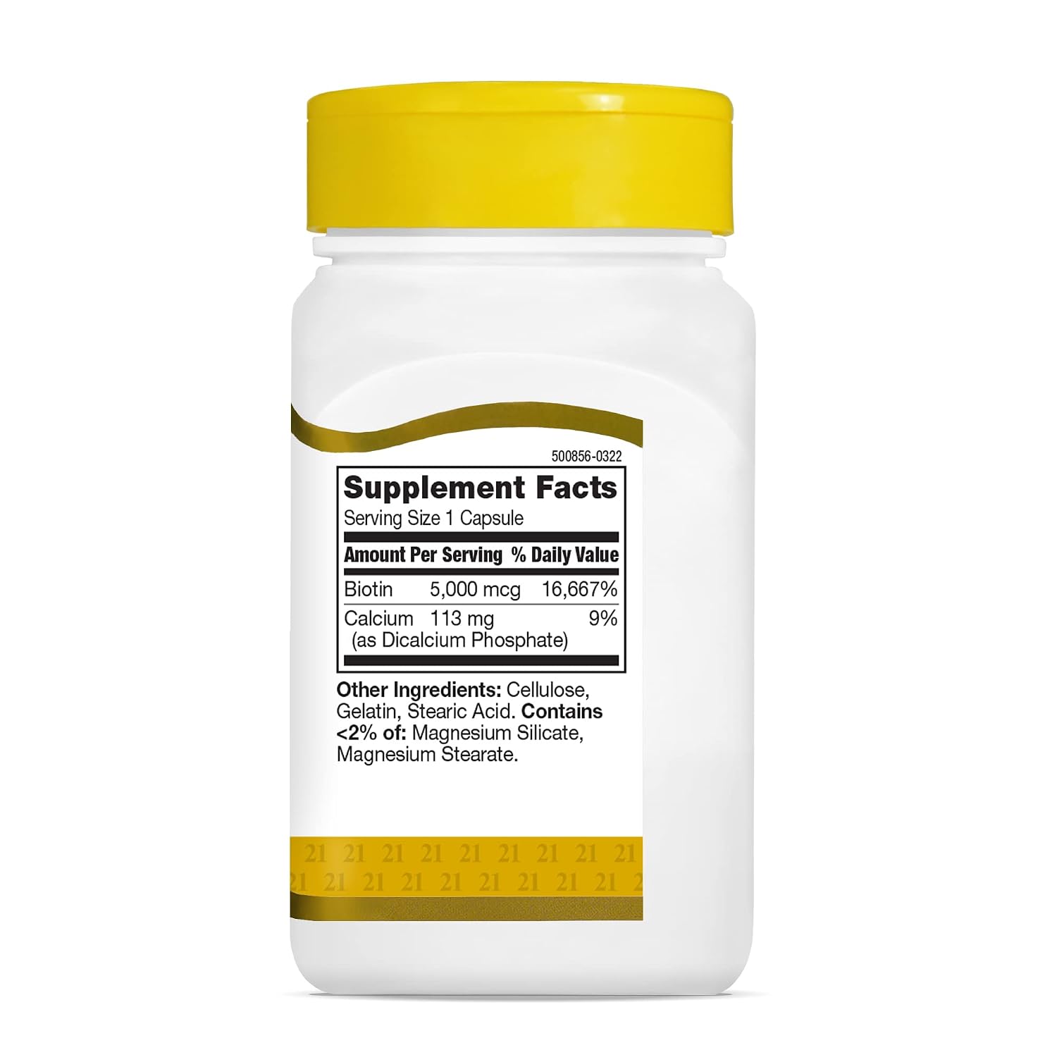 21st Century Biotin, 5,000 mcg, 110 Capsules - görsel 5