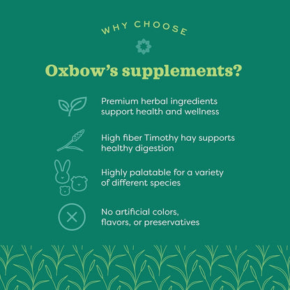 Oxbow Natural Science Vitamin C Supplement for Guinea Pigs, Rabbits & Chinchillas - 4.2 oz (6 Pack)
