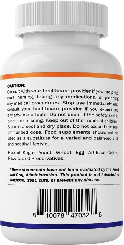 Vitamin B2 (Riboflavin) 250 mg, 200 Vegetarian Capsules - Supports Energy Metabolism, Nervous System Health, Skin & Eye Health, Antioxidant Support - Non GMO, Gluten free