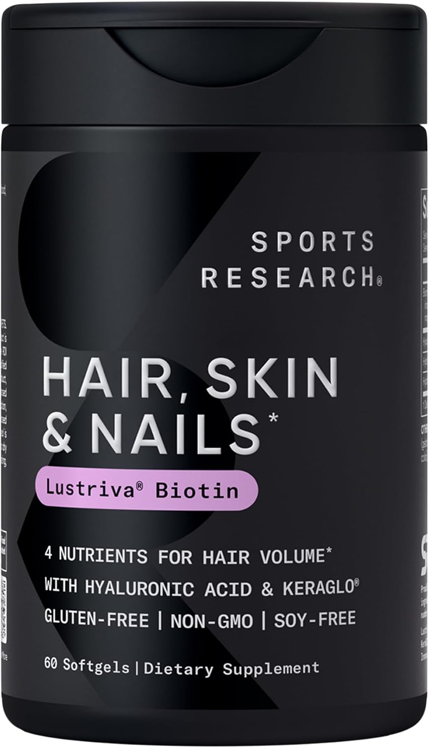 Sports Research® Biotin 5000mcg with Organic Coconut Oil - Vegan, Non-GM, 120 Softgels - görsel 10