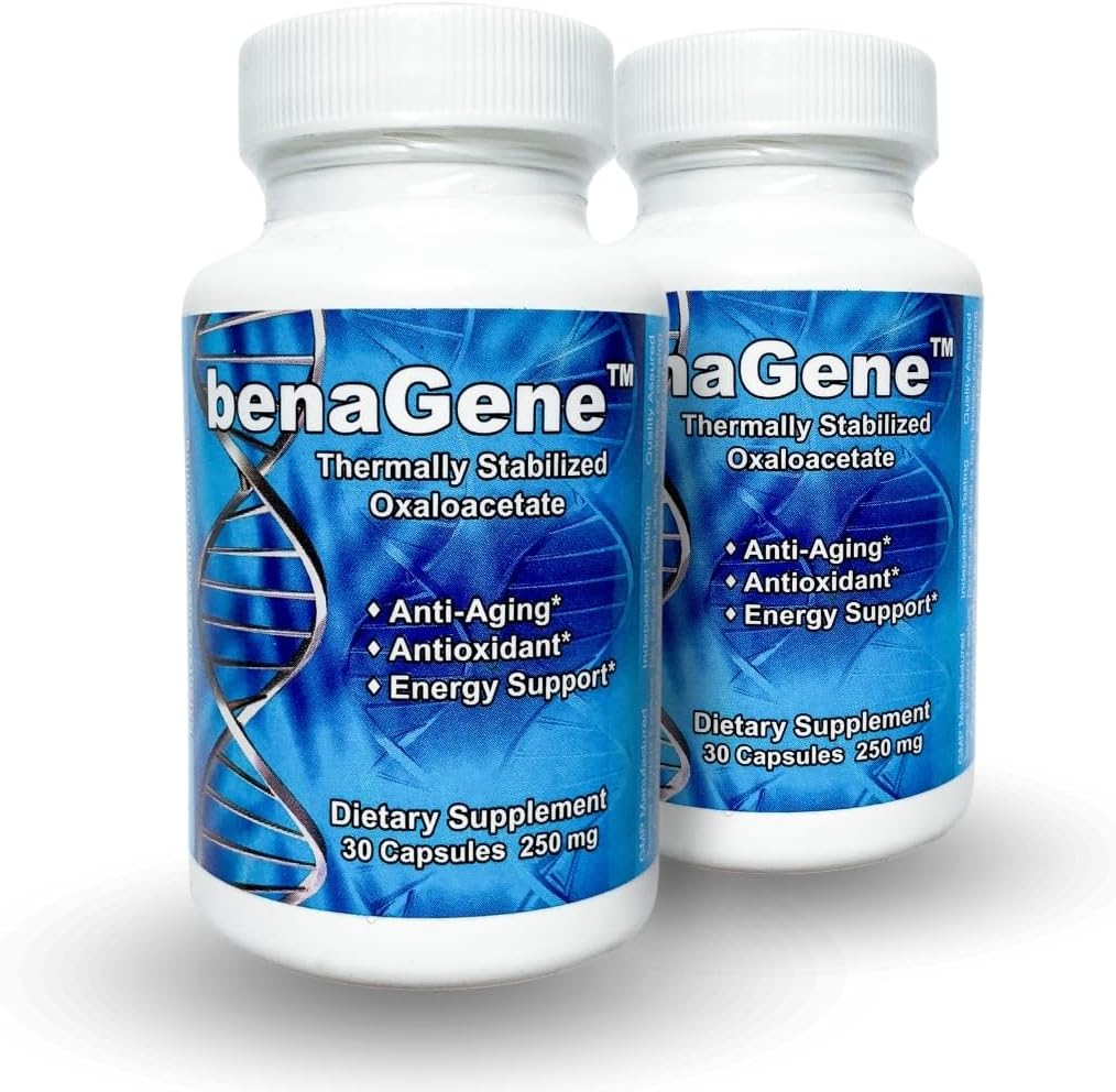 Benagene Oxaloacetate Supplement – Supports Cellular Energy, Healthy Metabolism & Body Regulation – Thermally Stabilised with Vitamin C – Non-GM & Vegan – Once Daily (90 Servings) - görsel 5