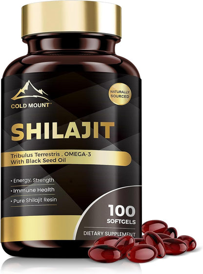 Shilajit Supplement – Support Energy and – Energy support: Traditional use suggests Shilajit may help reduce – Image 1