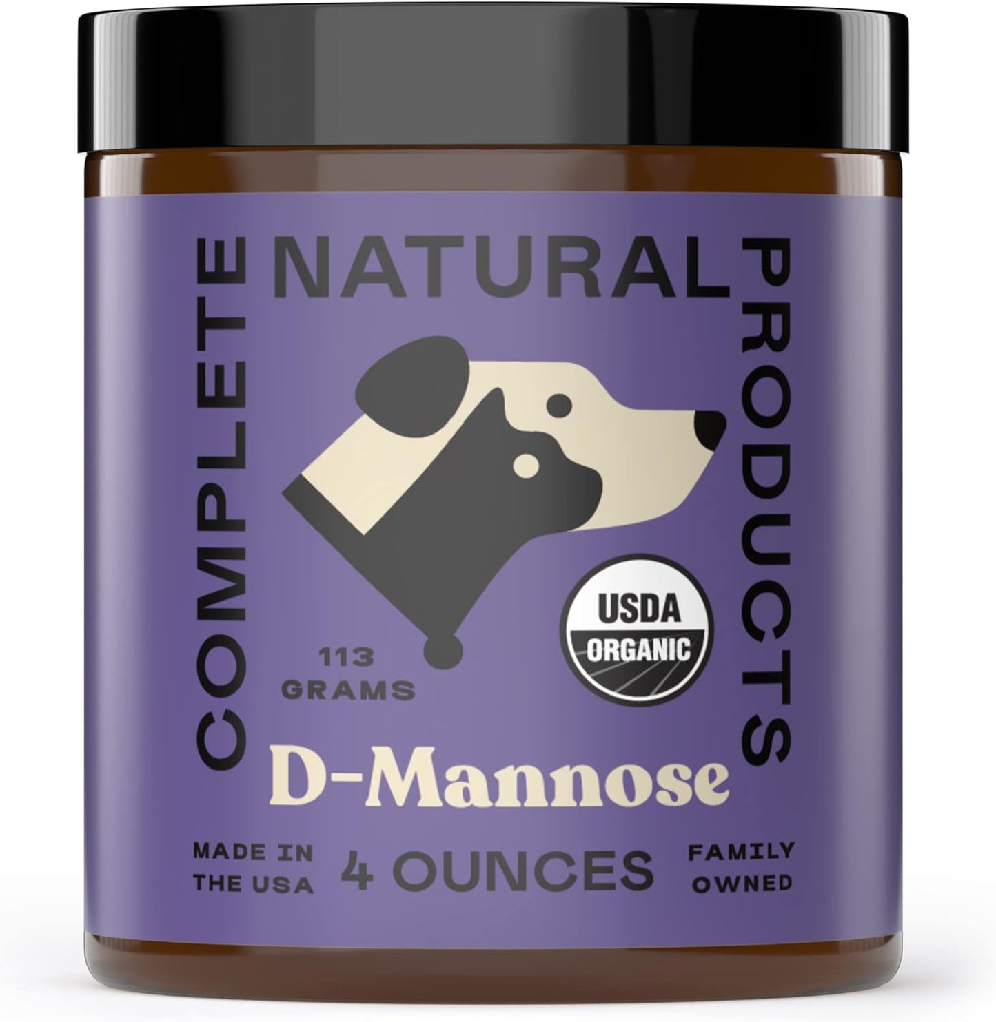 CNP Organic D'Mannose Powder for Pets 113g - Pure D-Mannose Urinary Support for Dogs and Cats - görsel 1
