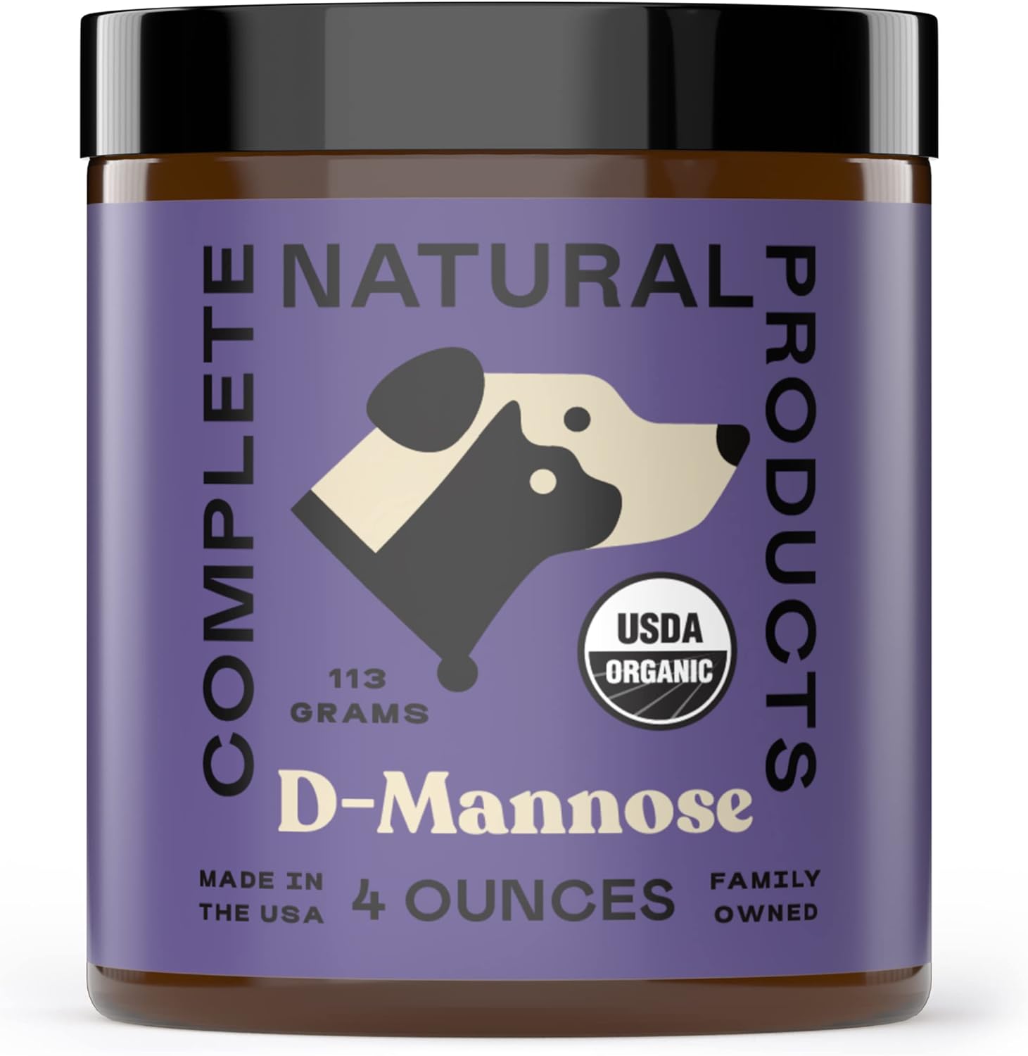 CNP Organic D'Mannose Powder for Pets 113g - Pure D-Mannose Urinary Support for Dogs and Cats - görsel 1