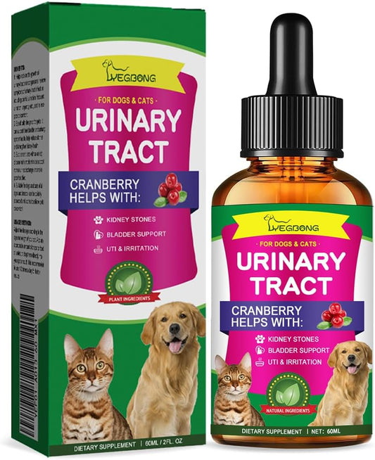 Cat & Dog Natural UTI Medicine, Cranberry – Supports bladder and urinary tract health – The blend of cranberry and – Image 1